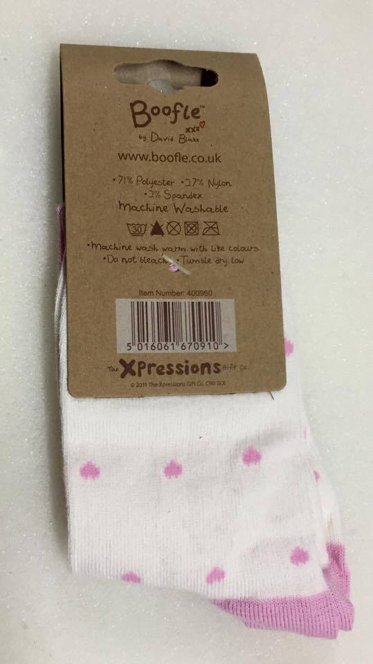 Boofle Socks Special Little Girl
