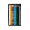 Caran D'Ache Prismalo Aquarelle Water Soluble Colouring Pencils - 12 Tin