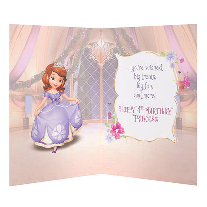 Disney 4th Birthday Card Treats and Fun