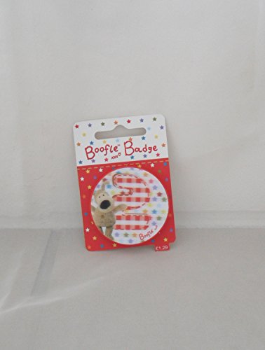 Boofle Age 2 3D Badge