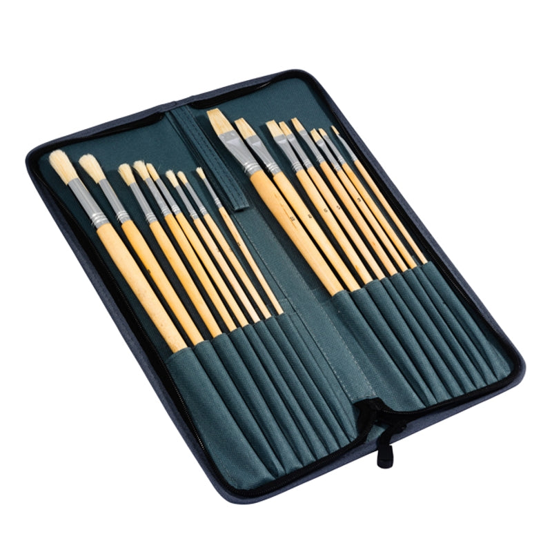 16 Piece Artists Brush Set