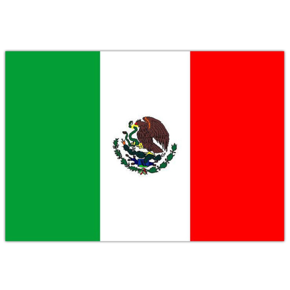 Mexico Flag 5ft X 3ft