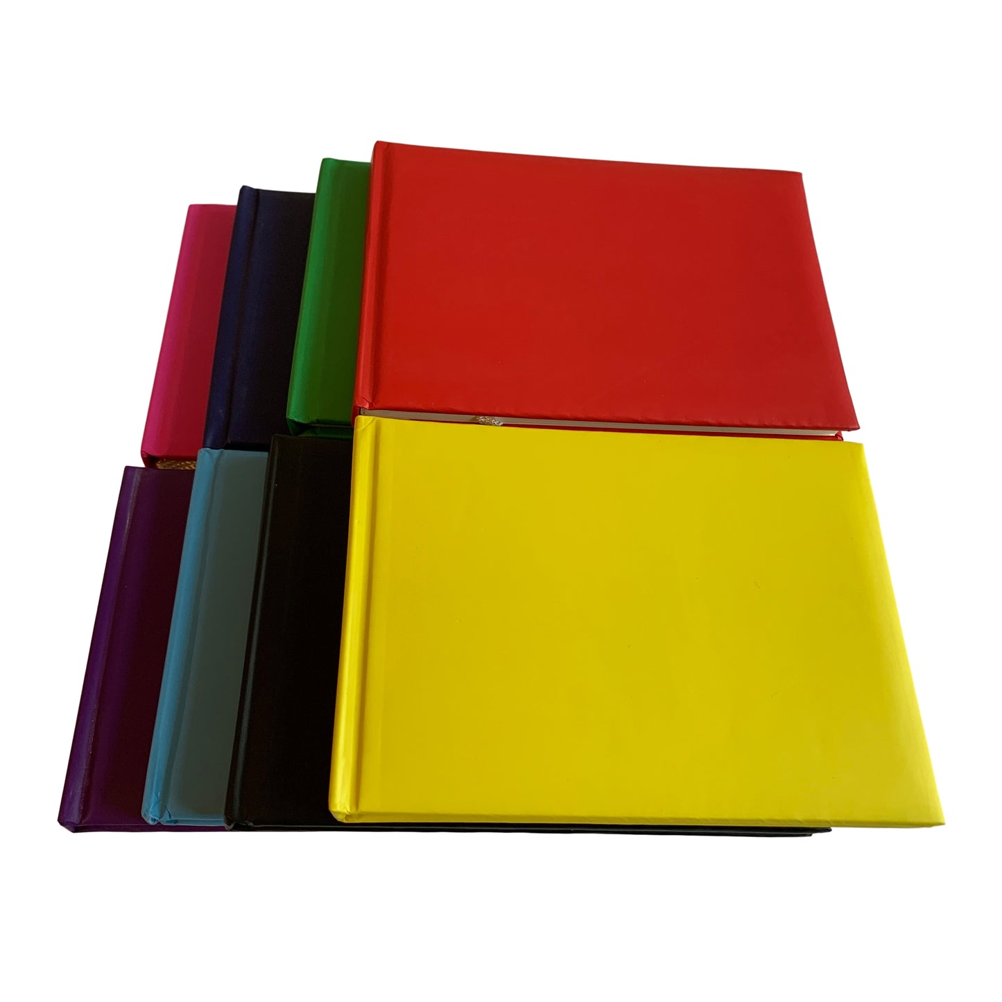 Plain Cover Red Autograph Book by Janrax - Signature End of Term School Leavers