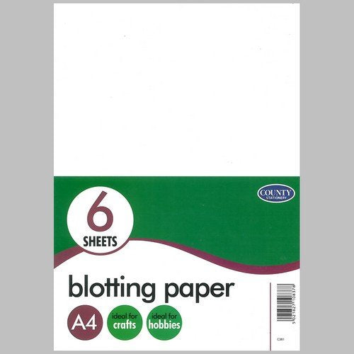 6 A4 Blotting Paper