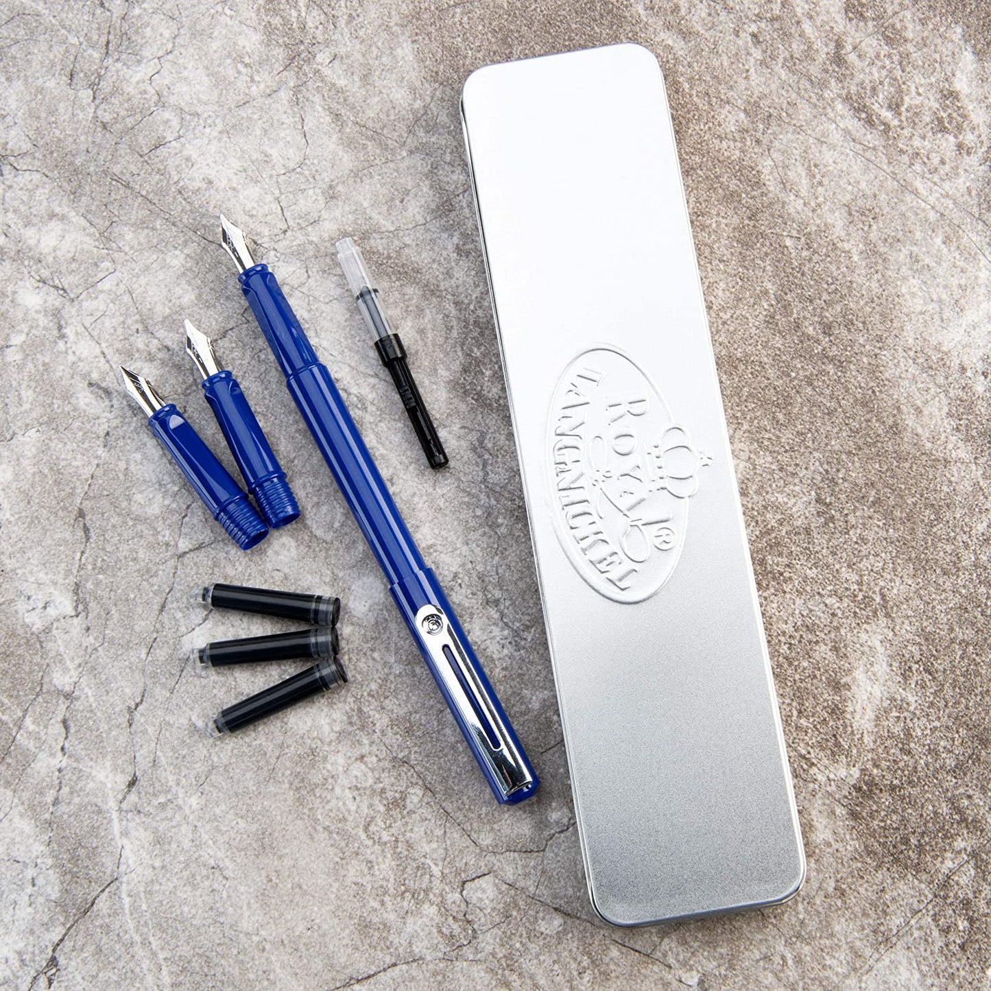 Pack of 8 Pieces Essentials Calligraphy Art Set by Royal & Langnickel