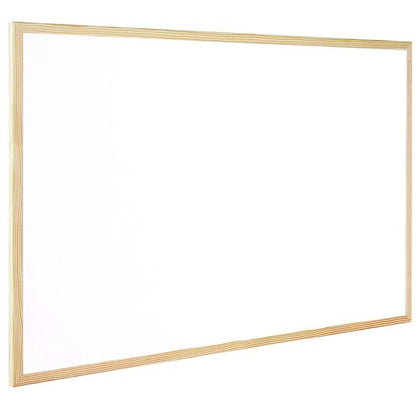 Q-Connect Wooden Frame Whiteboard 600x400mm KF03570