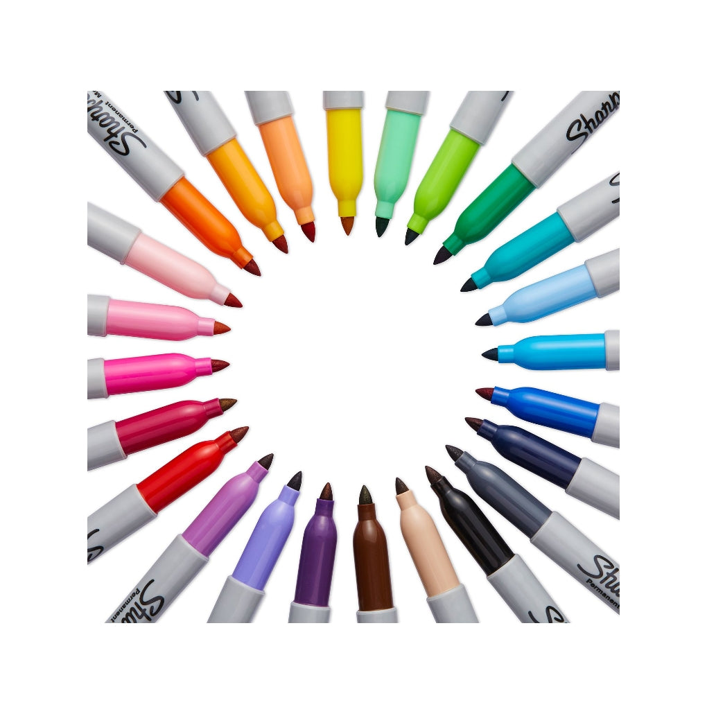 Brilliant Blue Sharpie Fine Point Permanent Marker Pen