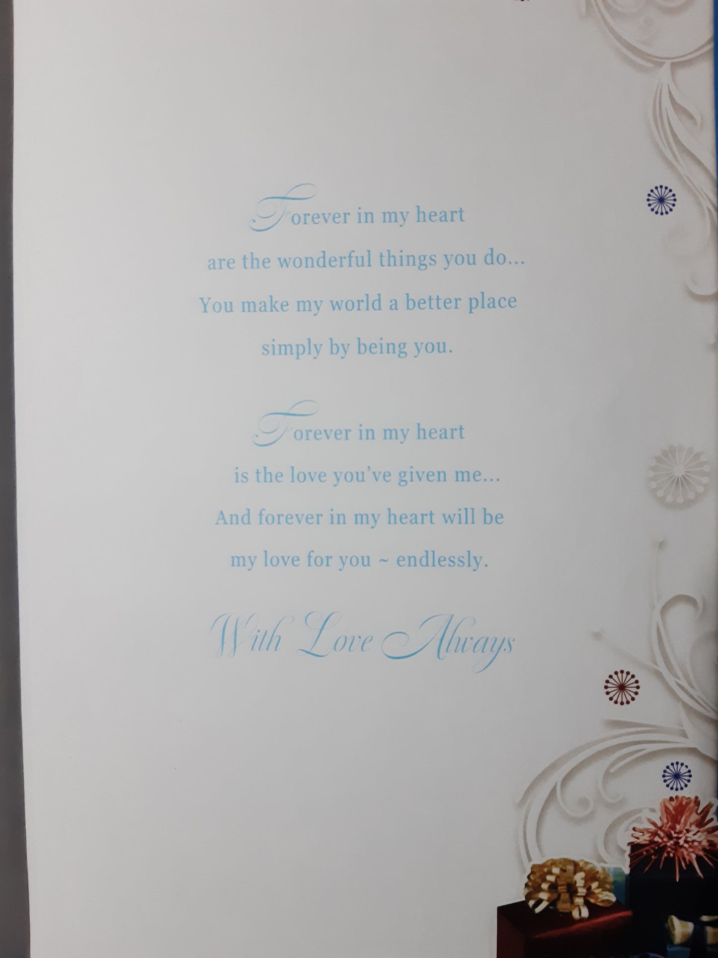 Happy Birthday to The Man In My Life Opacity Card