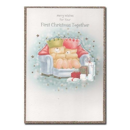 Forever Friends 1st Christmas Cute Card