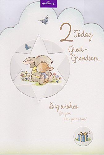 Great Grandson 2nd Birthday Card