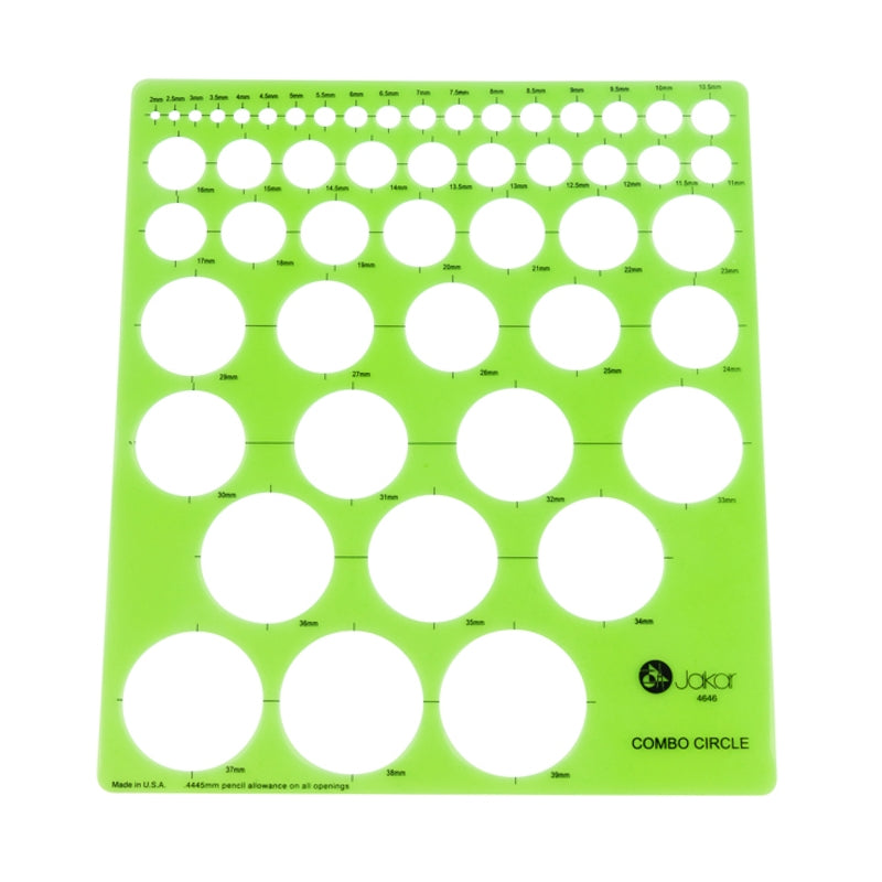 Combo Circle Template