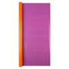 Hallmark Orange and Purple Reversible Roll Wrap 2M