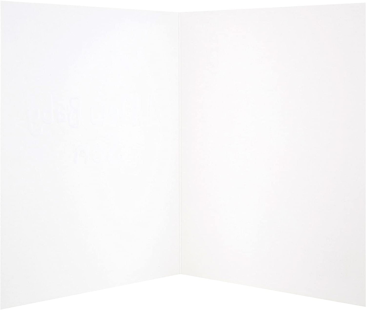 On Birth of New Baby Son Clouds Design Greeting Card