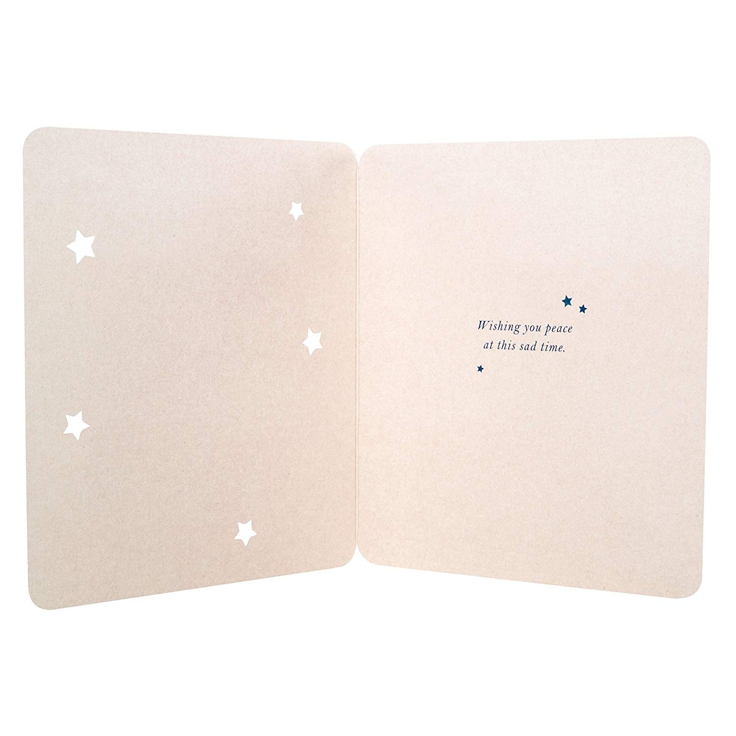 Sympathy Card "Wishing You Peace"