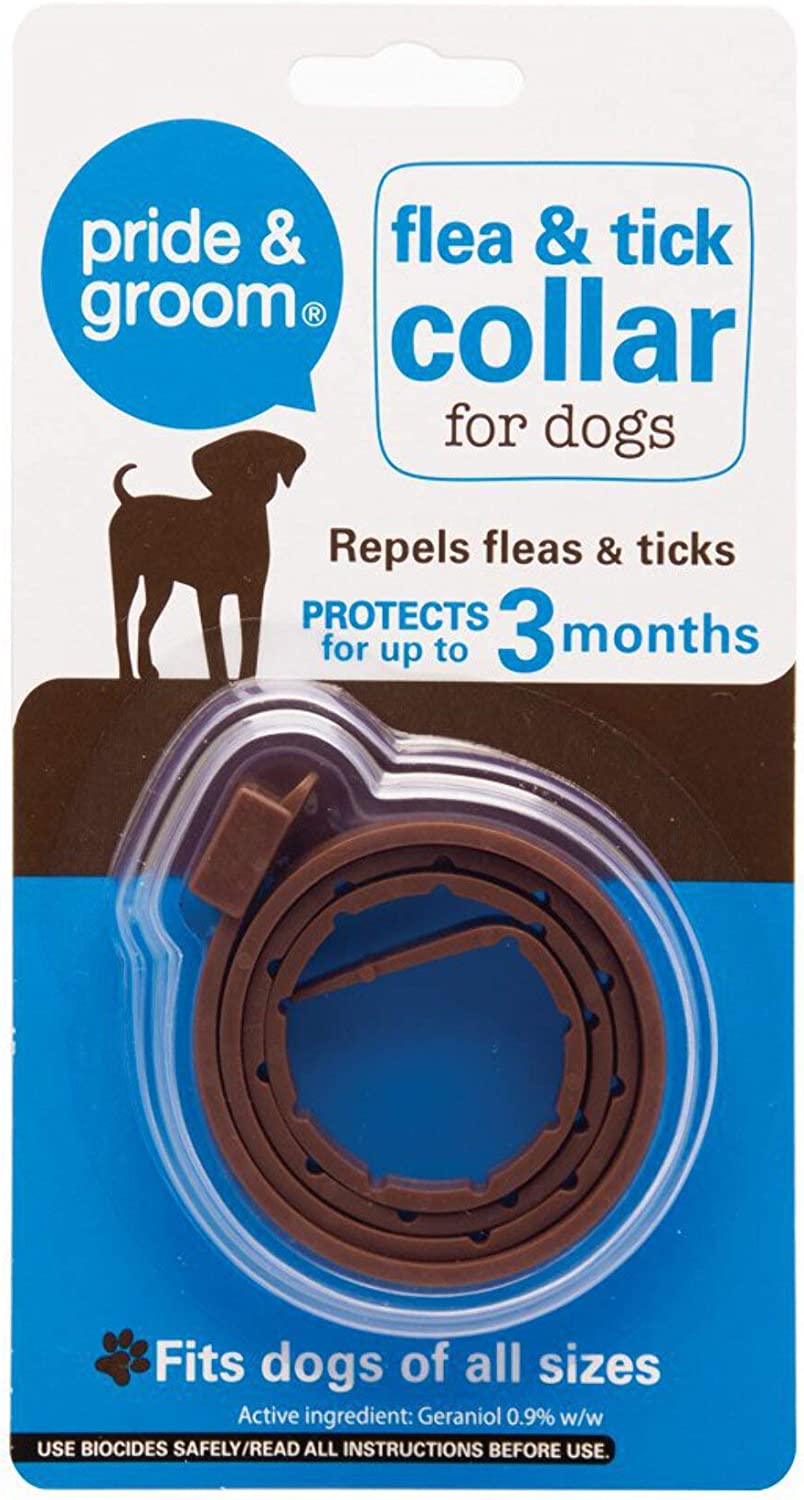 Pride and Groom Flea & Tick Collar For Dogs