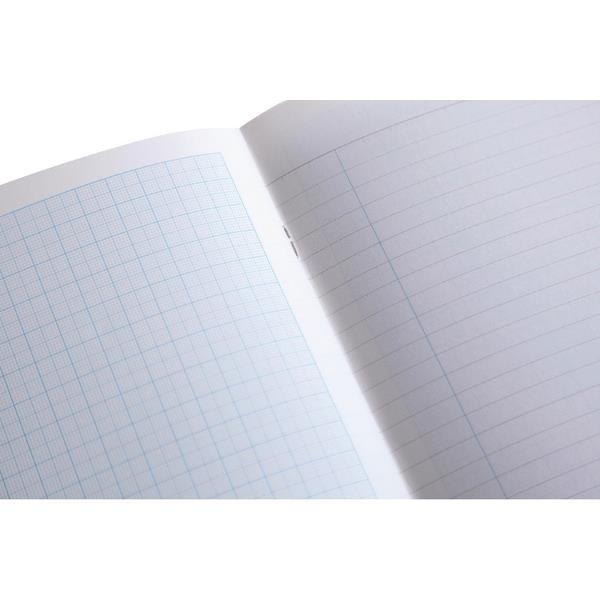 Silvine A4 Laboratory Book 1,5,10mm Graph & 7mm Feint