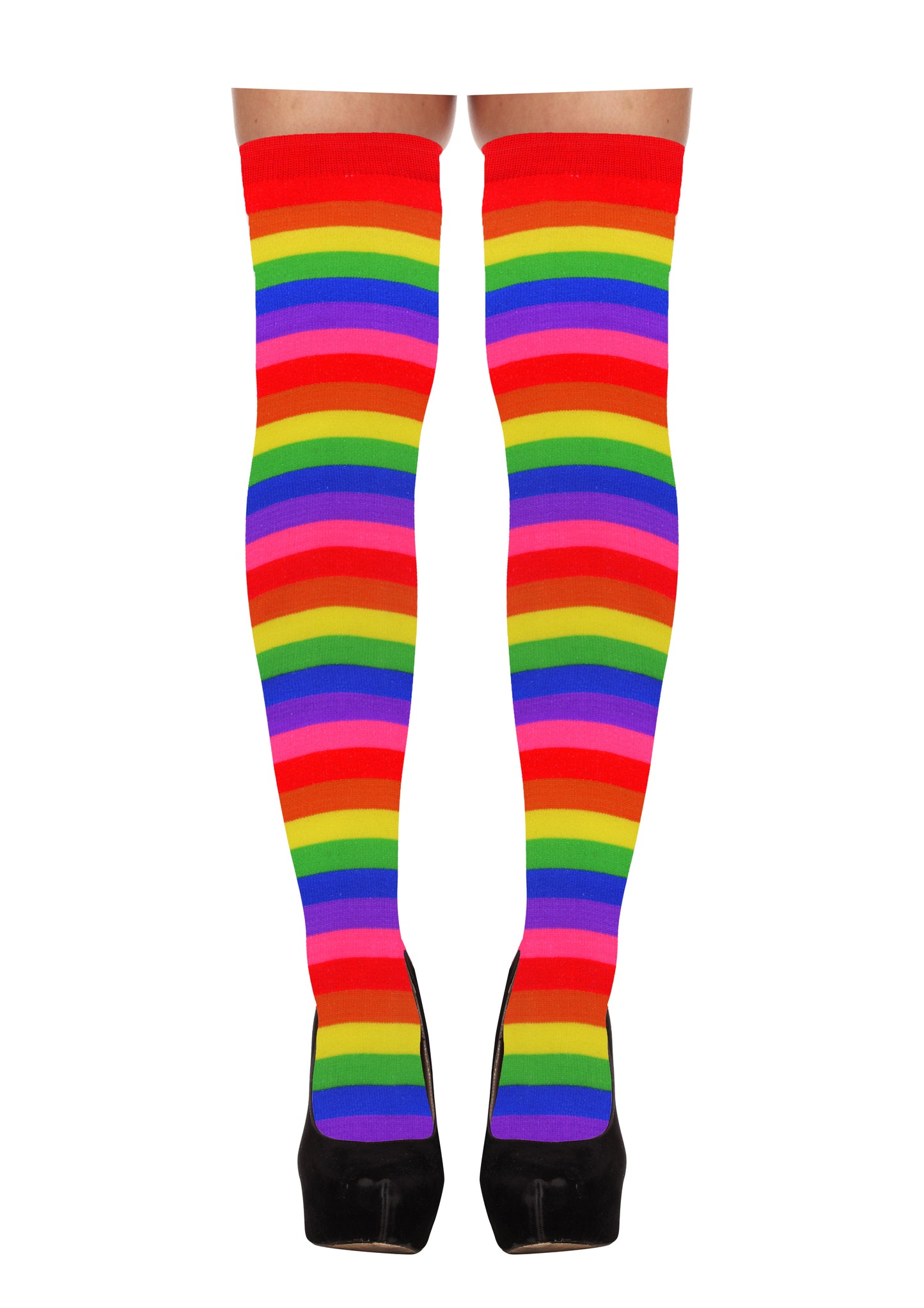Pride Rainbow Hold-up Stockings