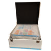 Blue Eyed Sun New Home Cream Leatherette Storage Boxes Set of Two Keepsake Boxes