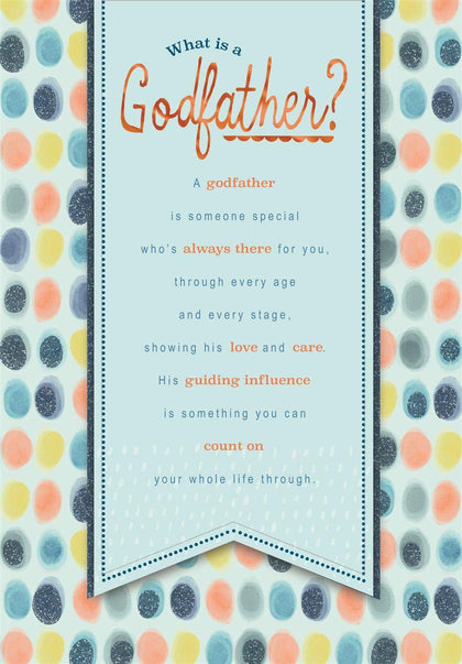 What is A Godfather Birthday Card