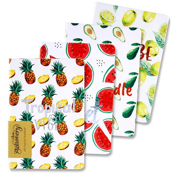A5 192 Page Fruits Design Journal by I Love Stationery