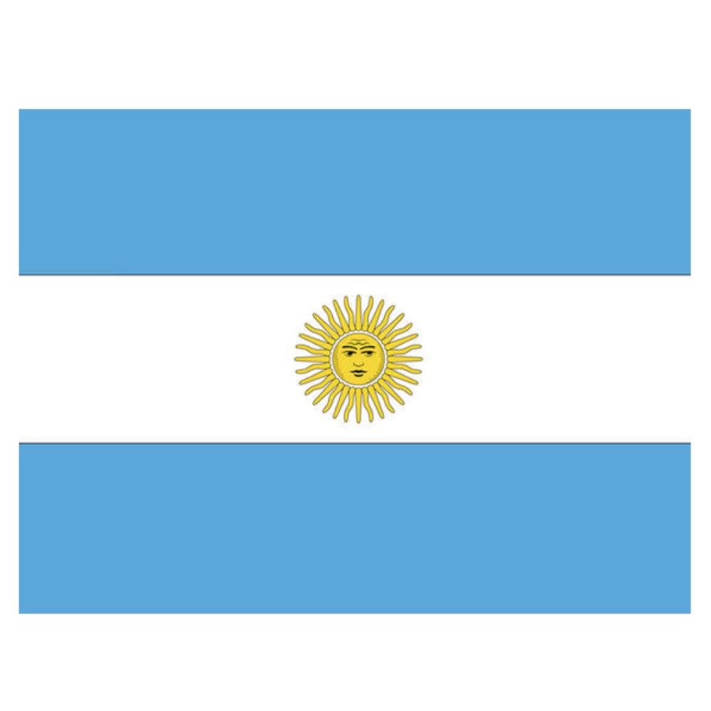 Argentina Flag 5ft X 3ft