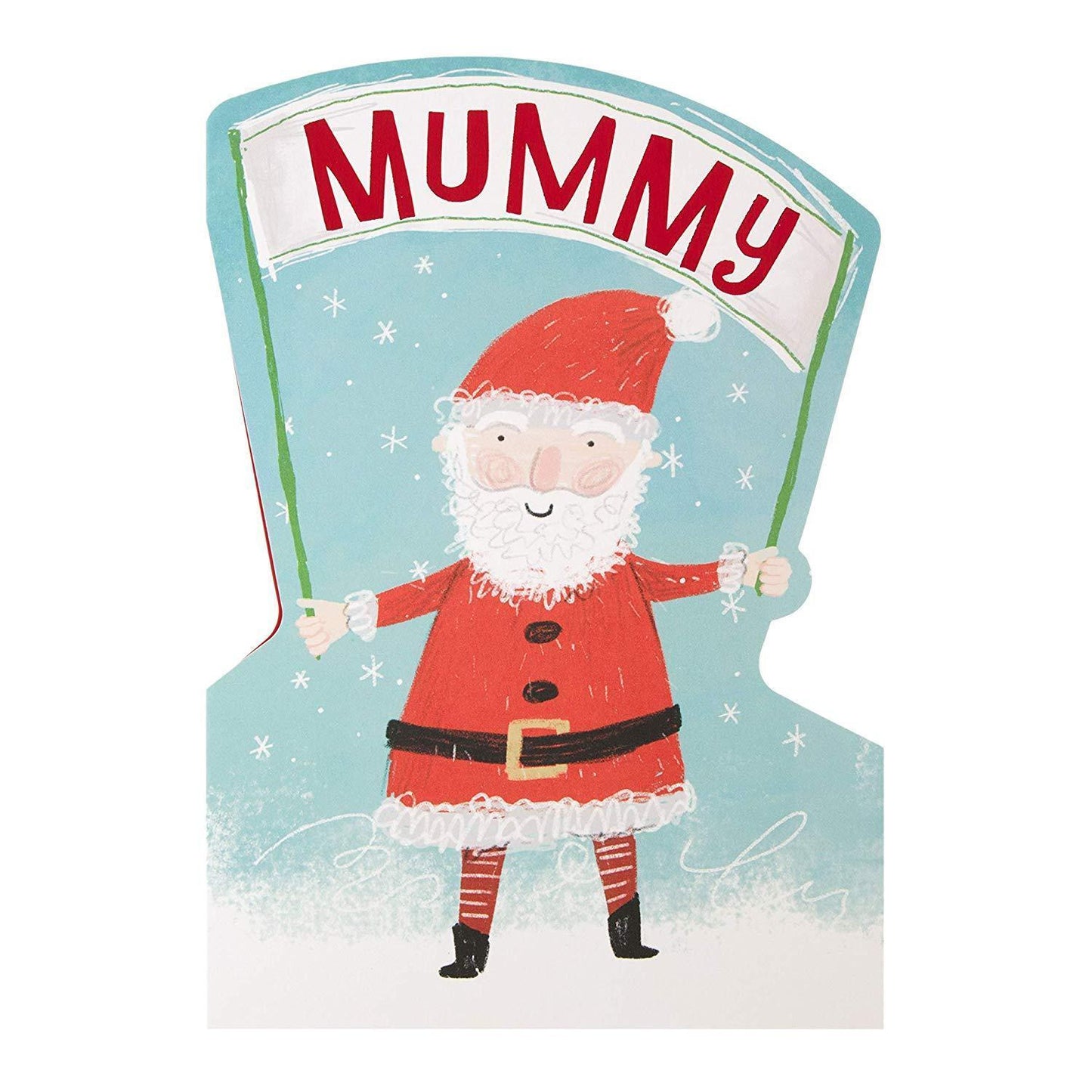 Mummy Christmas Card 'The Greatest'