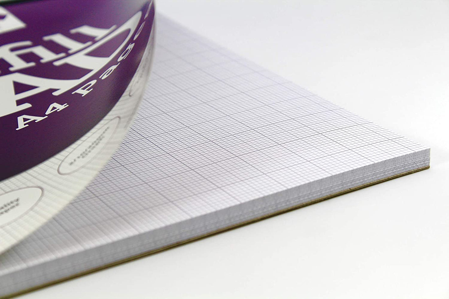 A4 Graph 160 Page Purple Refill Pad (210 x 297mm)