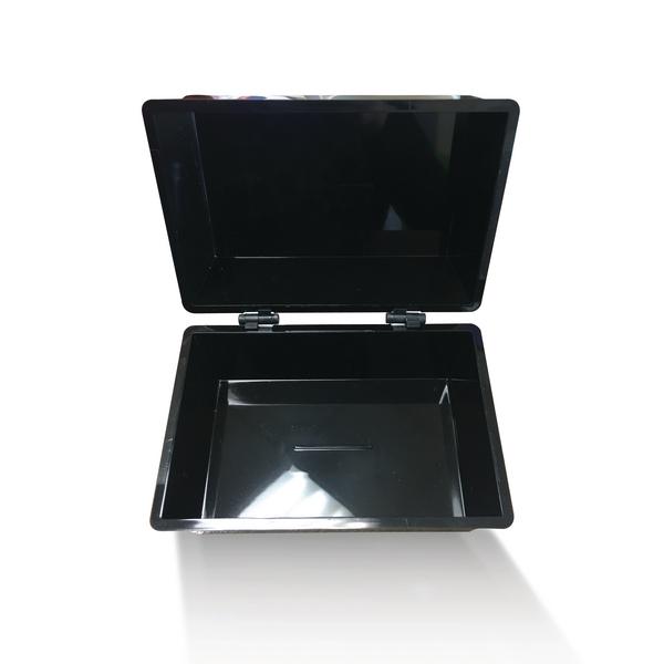 Black Q-Connect Card Index Box 6x4" (152 x 102mm)