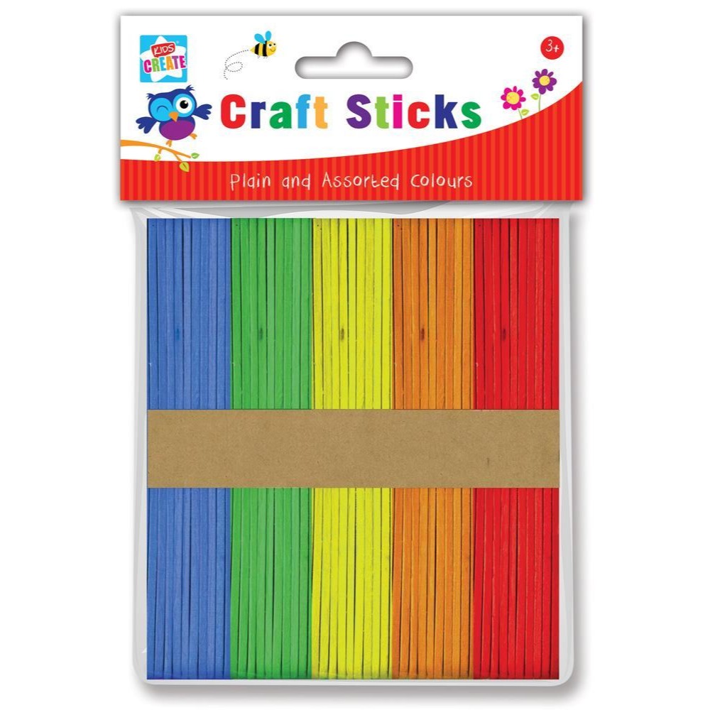 Pack of 100 Lolly Sticks