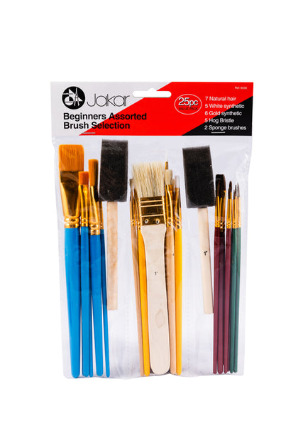 Pack of 25 Value Brush Set