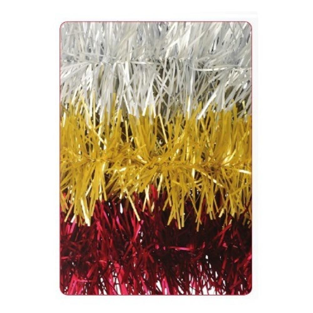 2m Matt Gold 6ply Tinsel