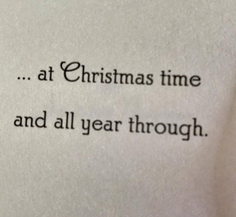 Christmas Wishes Traditional Xmas Greeting Card