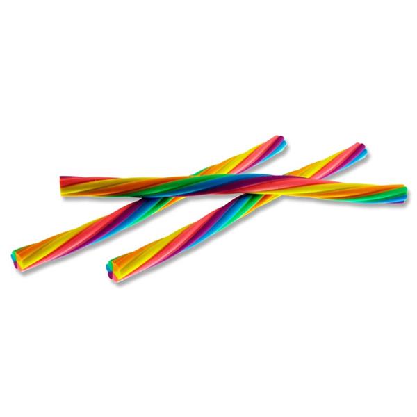 Wallet of 3 Rainbow Plush Twist Erasers by Emotionery