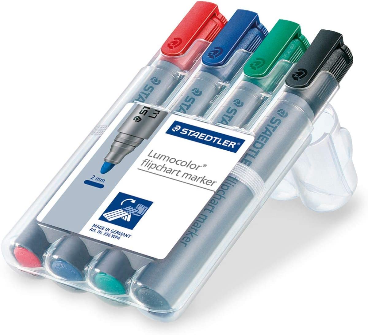Staedtler Lumocolor Flipchart markerMulticolour Pack of 4