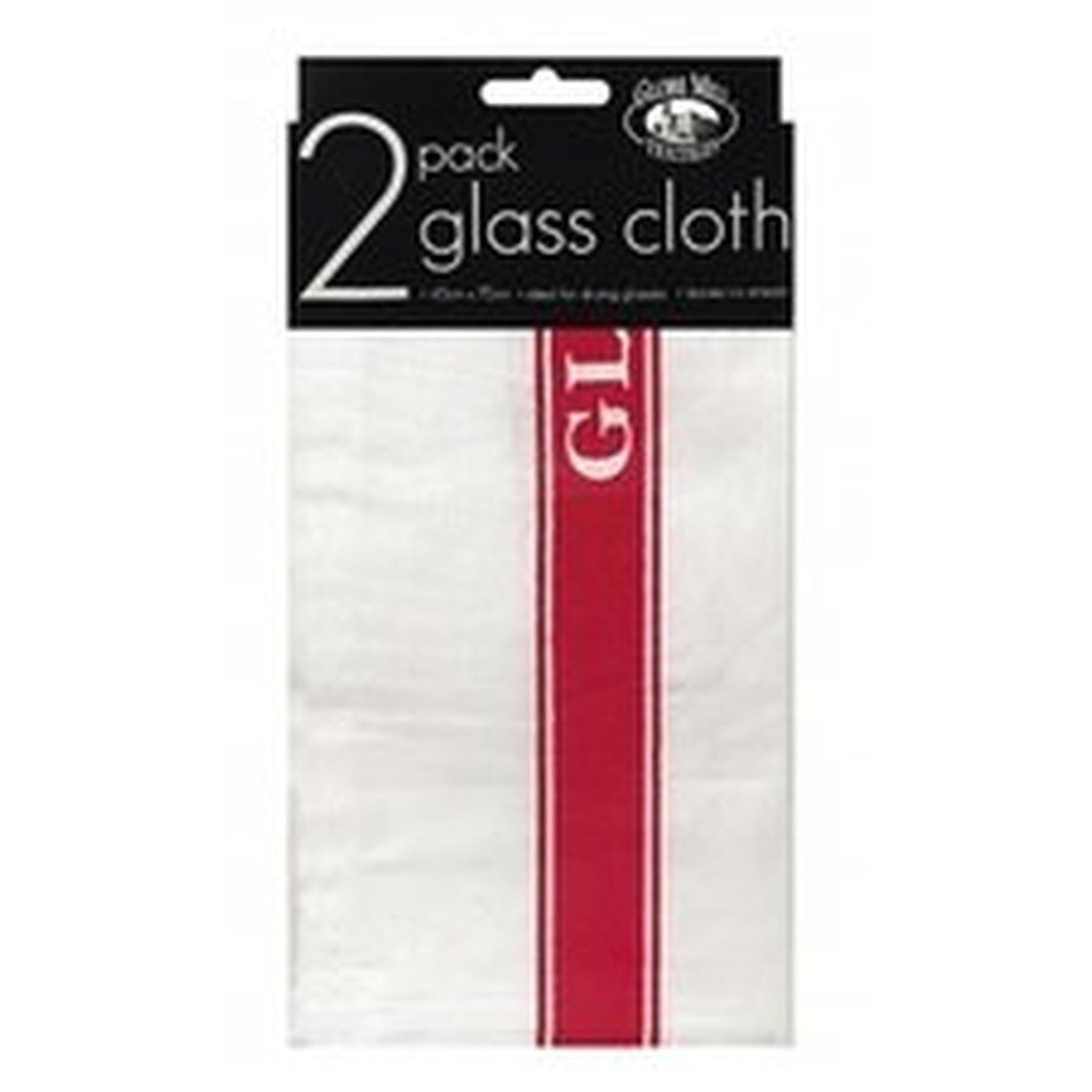 Pack of 2 Glass Cloth