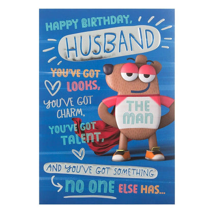 Husband Birthday Card 