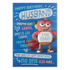 Husband Birthday Card "The Man"