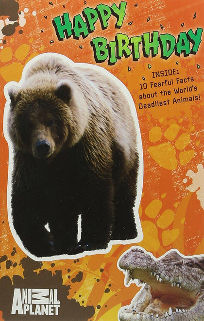 Animal Planet Birthday Card