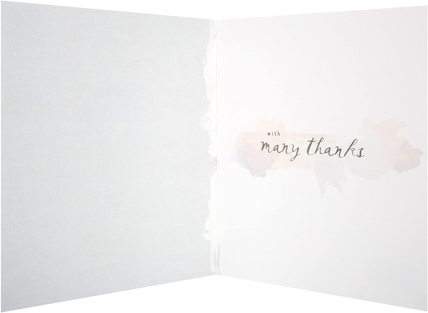 A Note of Appreciation Foil Finished Thank You Card