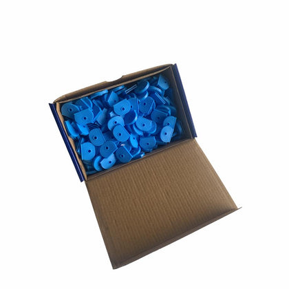 Pack of 200 Blue Key Cover Rubber Caps