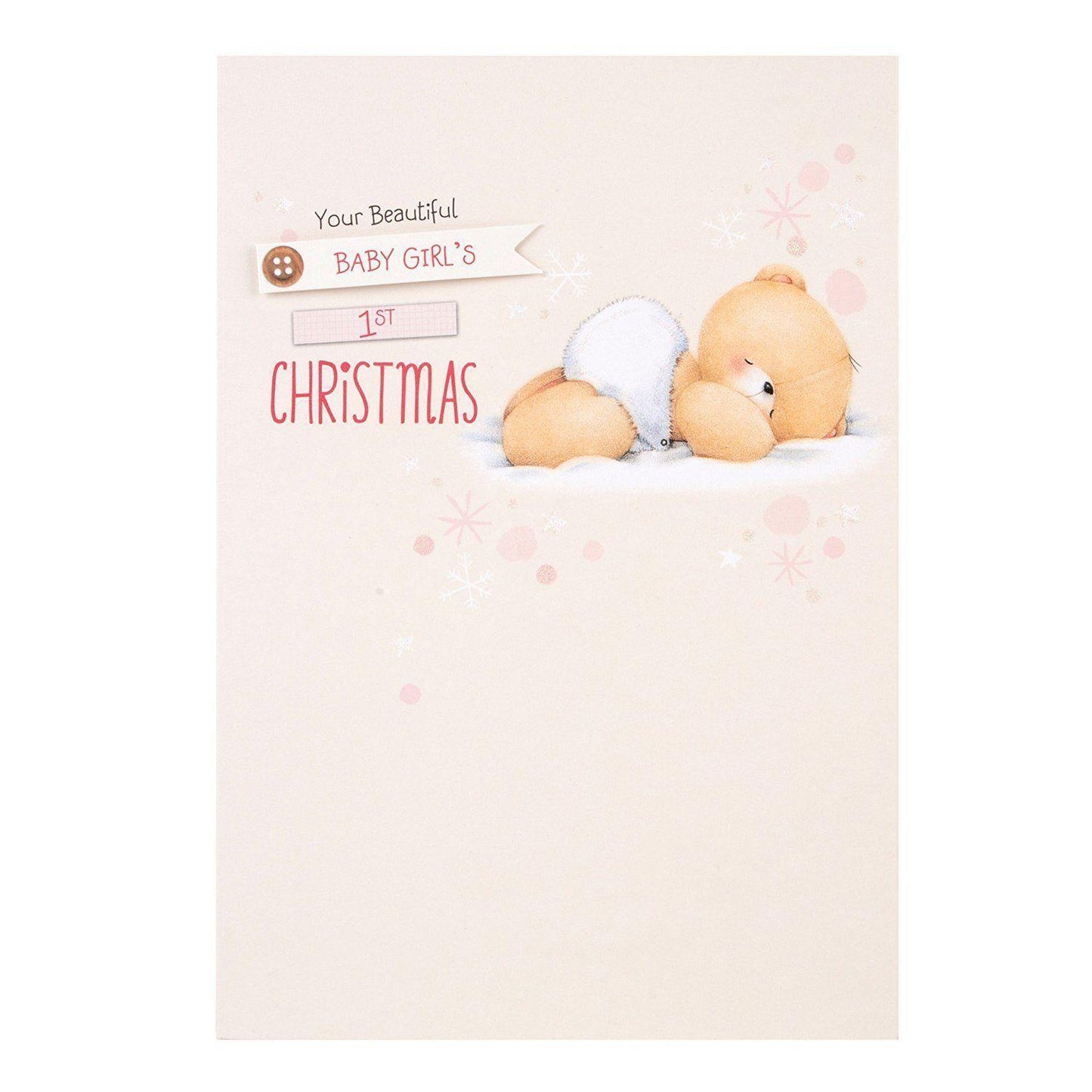 Forever Friends Christmas Card 'Precious and Perfect'