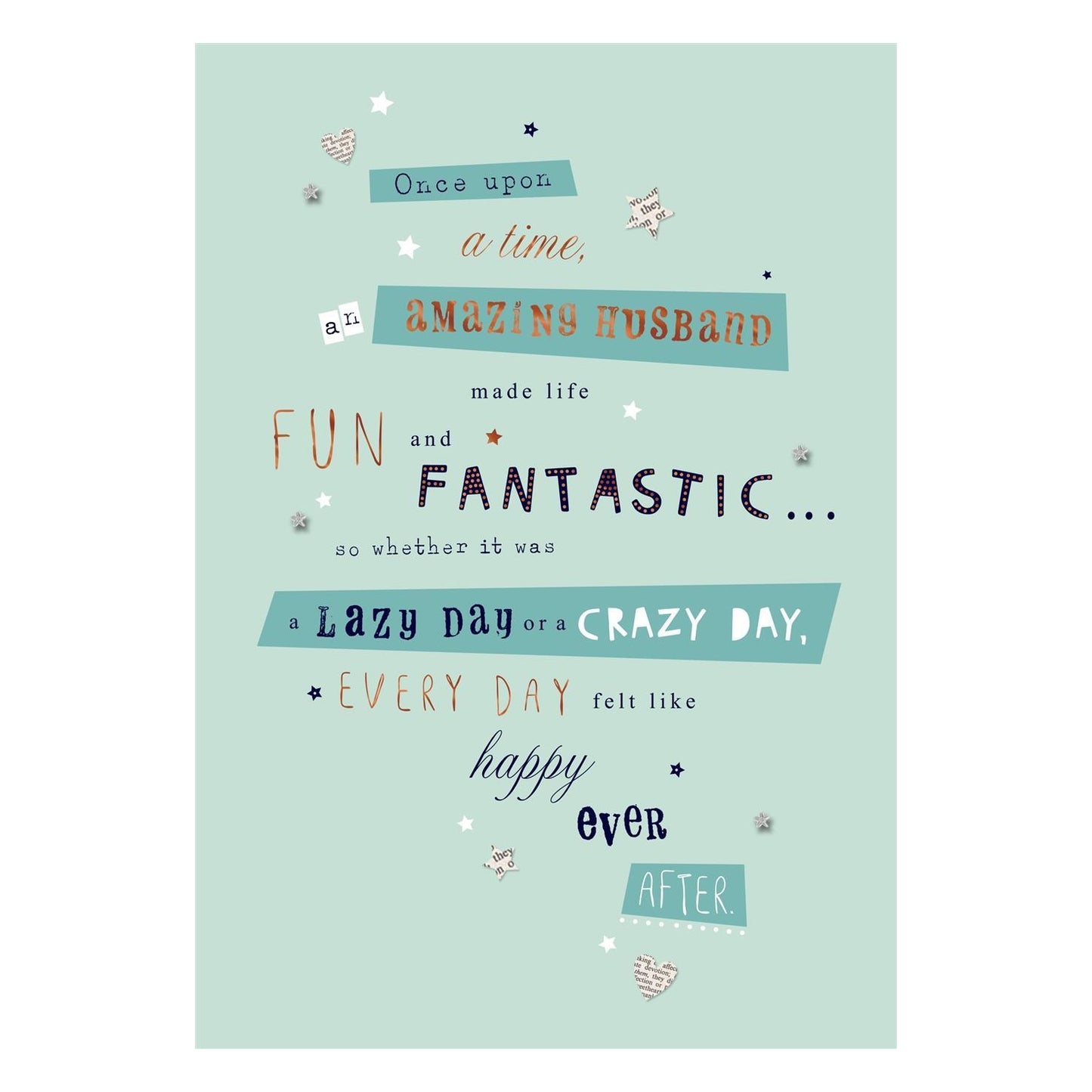 For Amazing Husband Design Anniversary Card