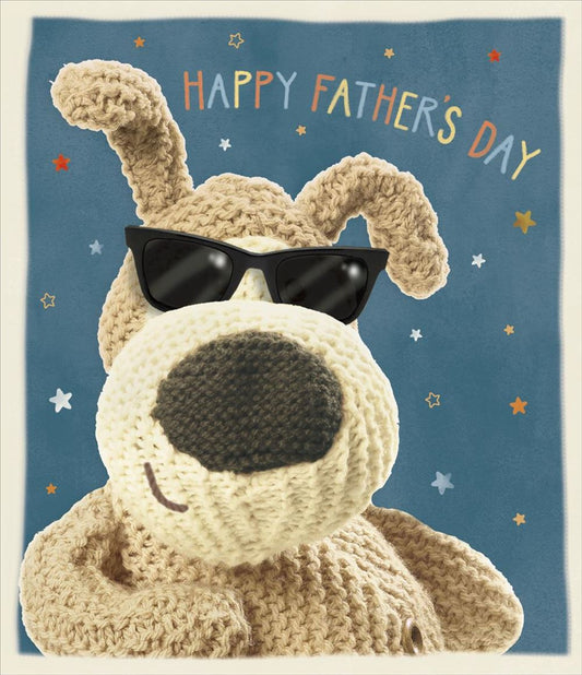Boofle with Sunglasses Father's Day Card