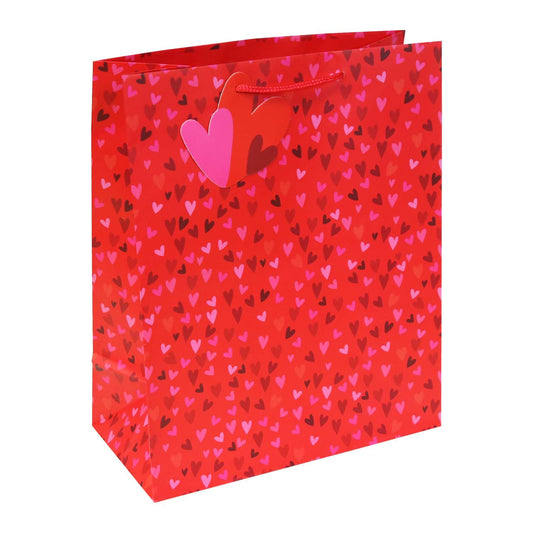 Mini Hearts Large Valentine's Gift Bag
