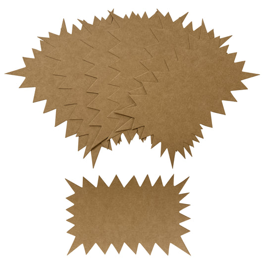 Pack of 20 Brown Kraft Flashes 200 x 150mm