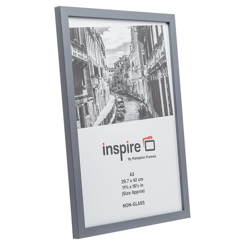 Zurich A4 Solid Grey Certificate Frame