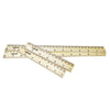 Pack of 24 30cm Wooden Rulers by Janrax