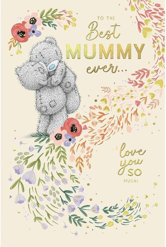Bears Hugging Best Mummy Ever Mother's Day Card