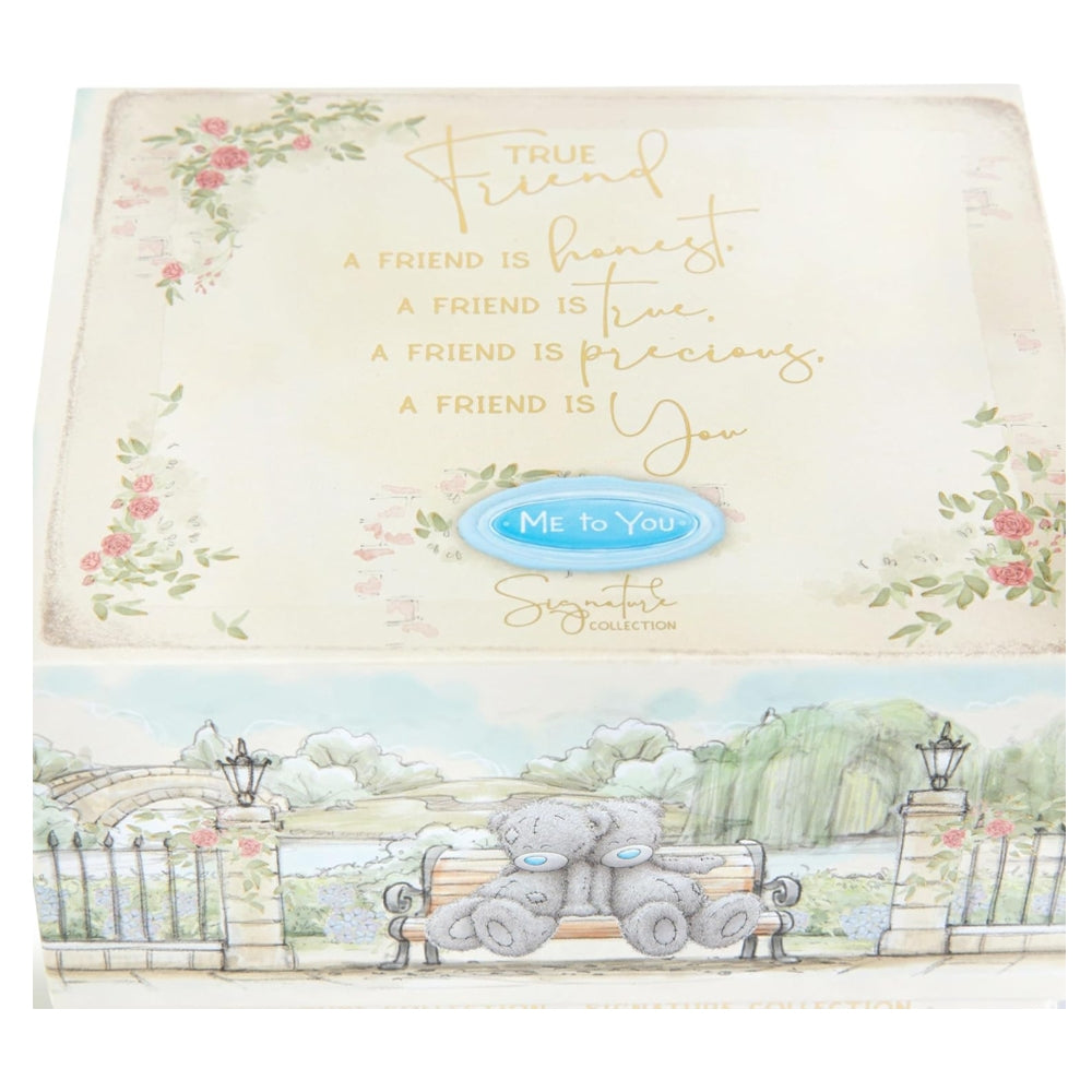 Me to You Tatty Teddy Luxury Bone China Mug for A True Friend Presented in Satin Lined Gift Box Signature Collection
