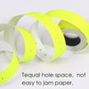 Pack of 10 Yellow Neon Adhesive Price Label Rolls (5000 Tickets)